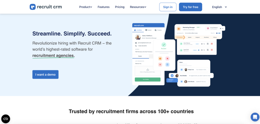 Recruit crm